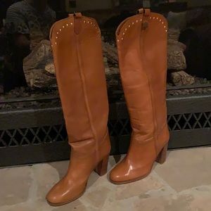 Vintage Campione Leather boots made in Italy